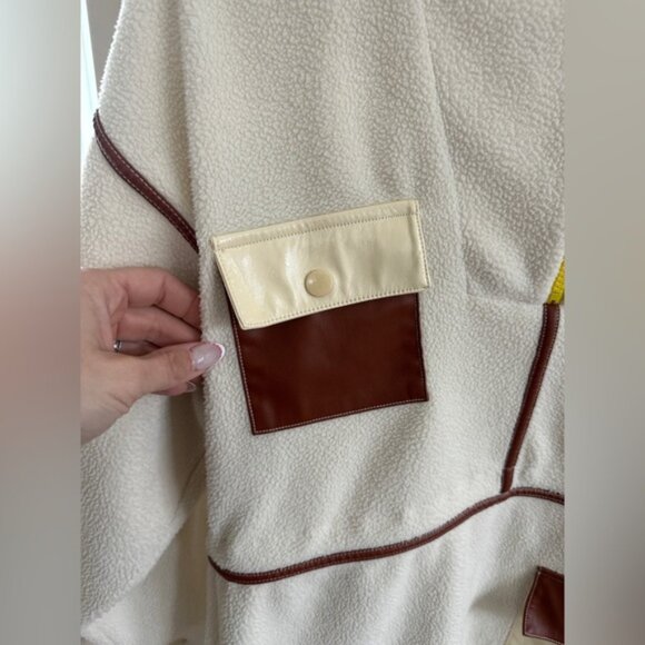 STAUD Timber Fleece Sweatshirt Dress – Medium - Picture 9 of 14